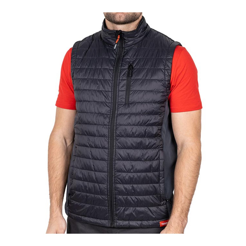 TIMCO Padded Bodywarmer - Grey/Black X Large