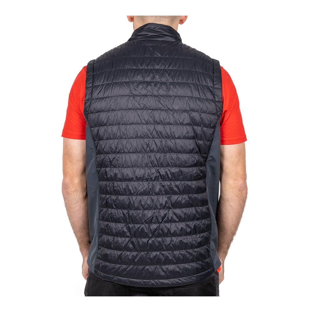 TIMCO Padded Bodywarmer - Grey/Black X Large