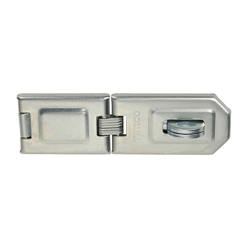 TIMCO Single Hinged Hasp & Staple - Zinc 160mm