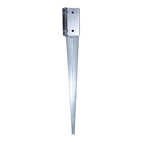 TIMCO Drive in Post Spike - Bolt Secure - Hot Dipped Galvanised 100 x 750mm