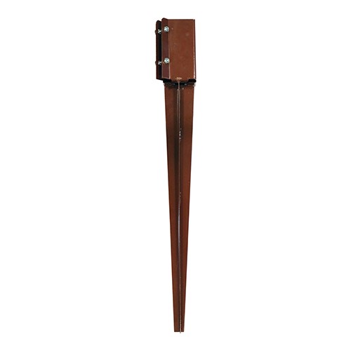 TIMCO Drive in Post Spike - Bolt Secure - Oxide Red 70 x 600mm