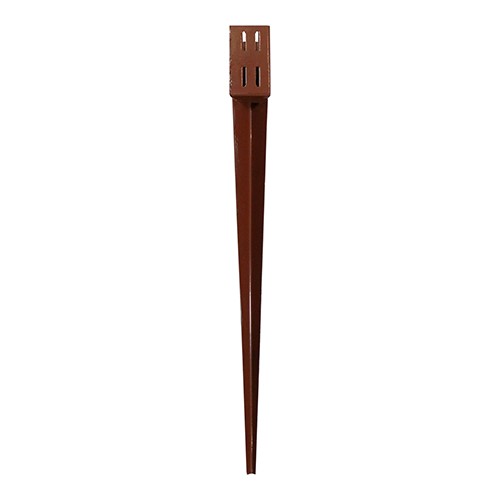 TIMCO Drive in Post Spike - Quick Fit - Oxide Red 75 x 600mm