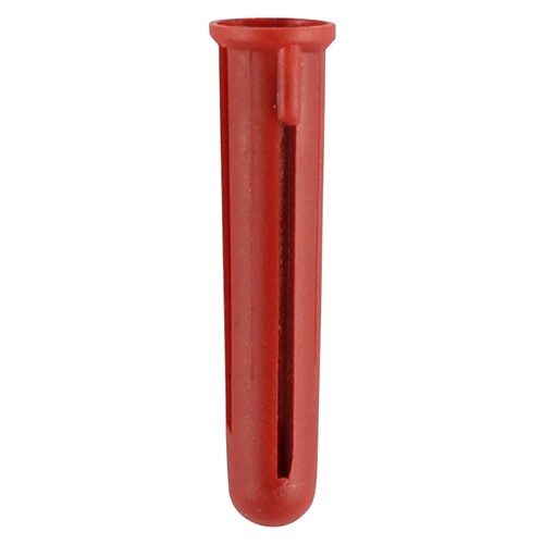 TIMCO Plastic Plugs - Red 30mm (30 Pack
