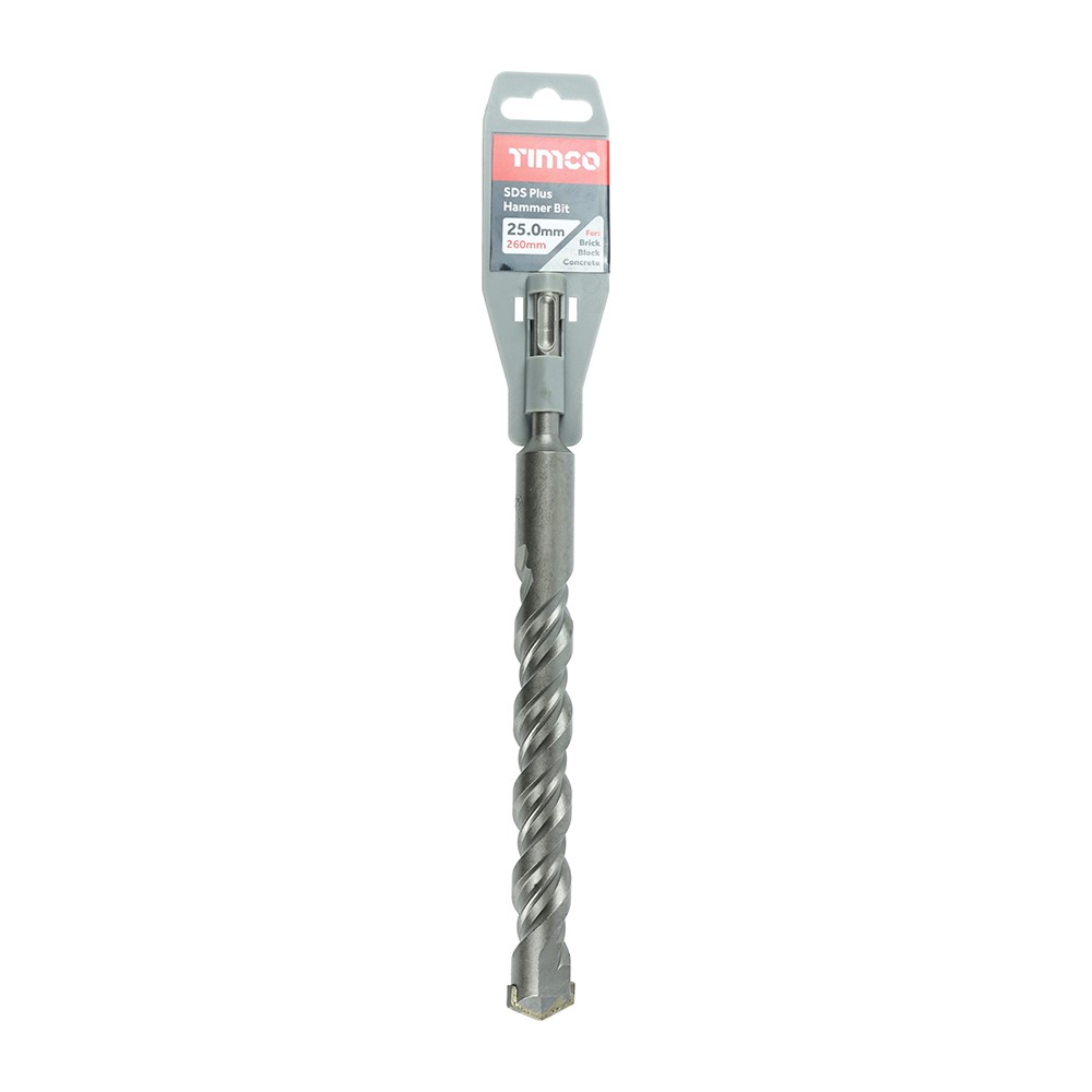 TIMCO SDS Plus Hammer Bit 25.0 x 260mm