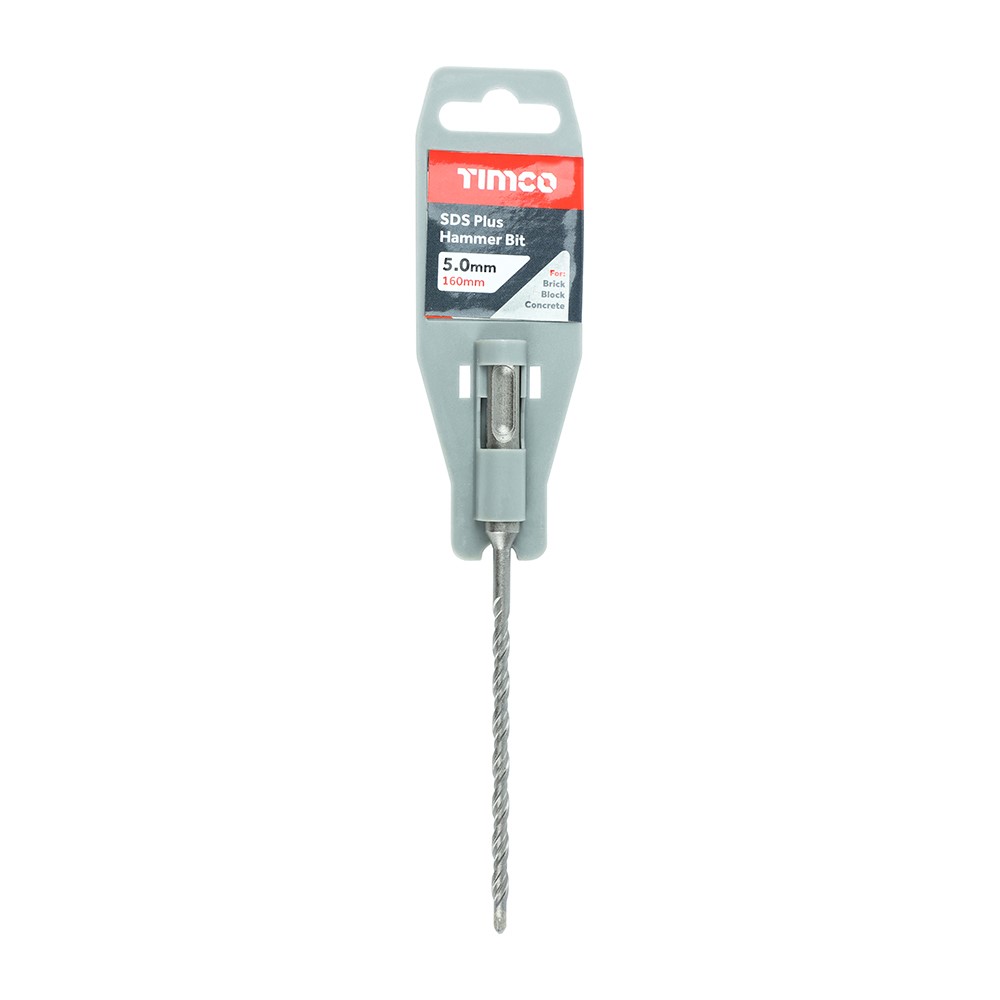 TIMCO SDS Plus Hammer Bit 5.0 x 160mm