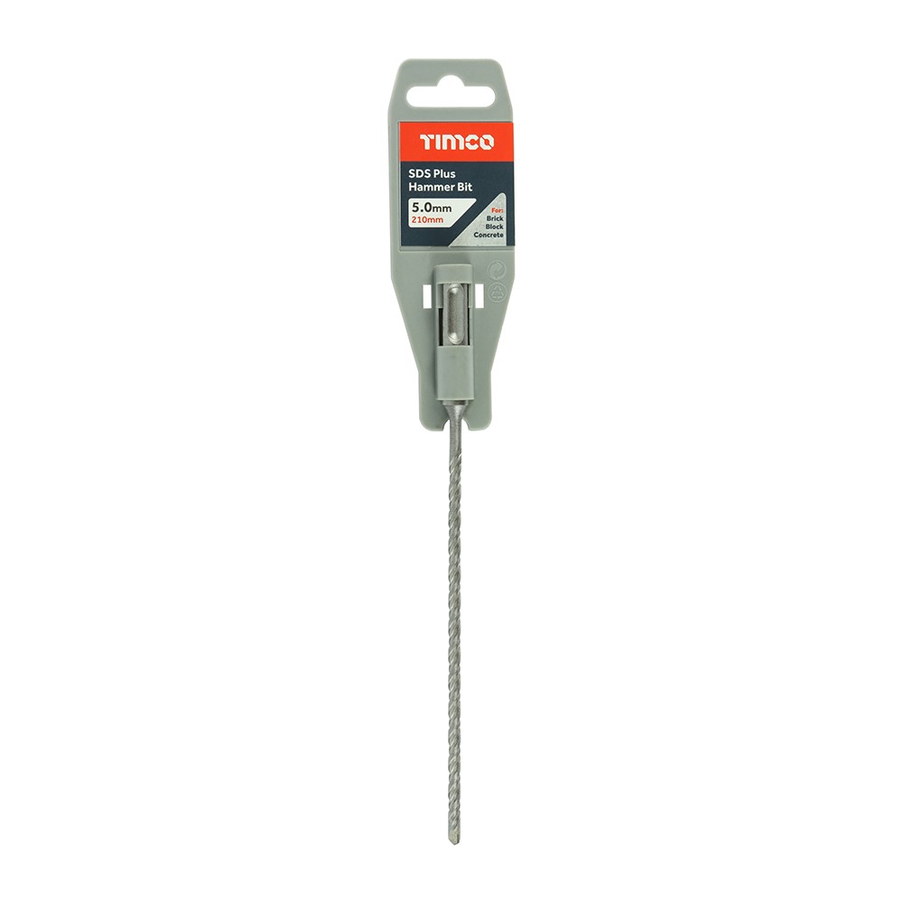 TIMCO SDS Plus Hammer Bit 5.0 x 210mm