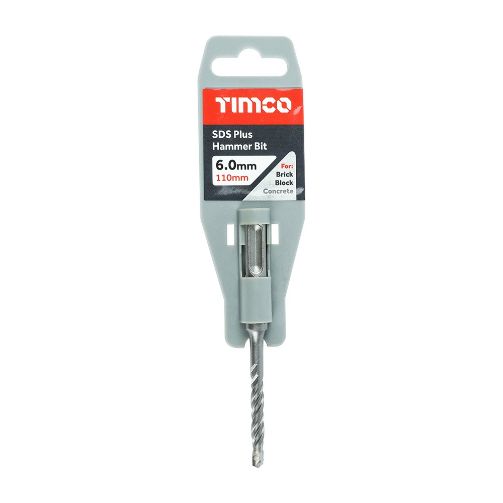 TIMCO SDS Plus Hammer Bit 6.0 x 110mm