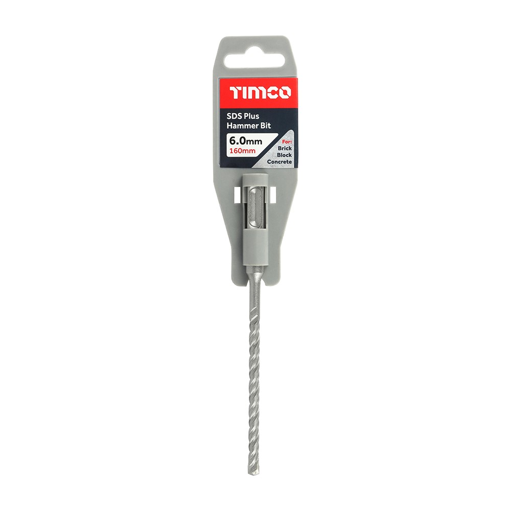 TIMCO SDS Plus Hammer Bit 6.0 x 160mm