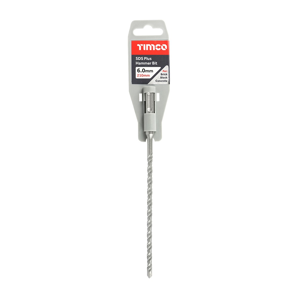 TIMCO SDS Plus Hammer Bit 6.0 x 210mm