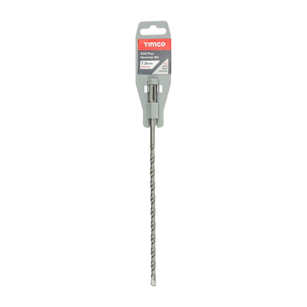 TIMCO SDS Plus Hammer Bit 7.0 x 260mm