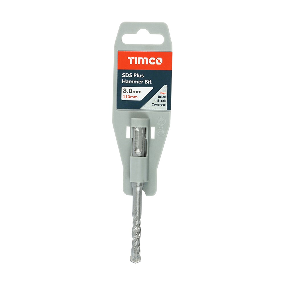 TIMCO SDS Plus Hammer Bit 8.0 x 110mm
