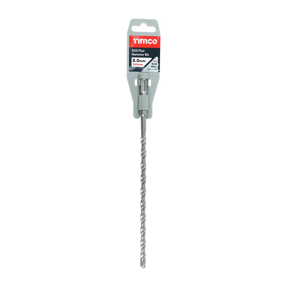 TIMCO SDS Plus Hammer Bit 8.0 x 260mm