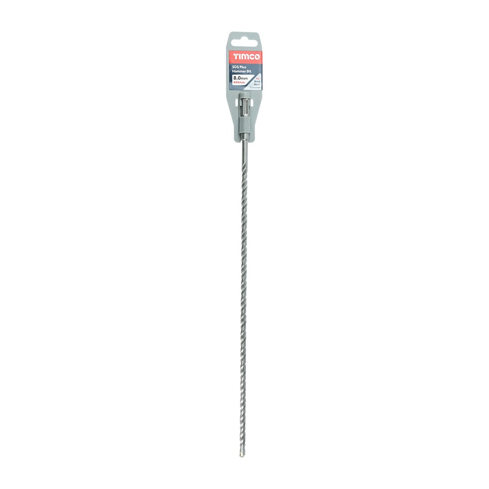 TIMCO SDS Plus Hammer Bit 8.0 x 450mm