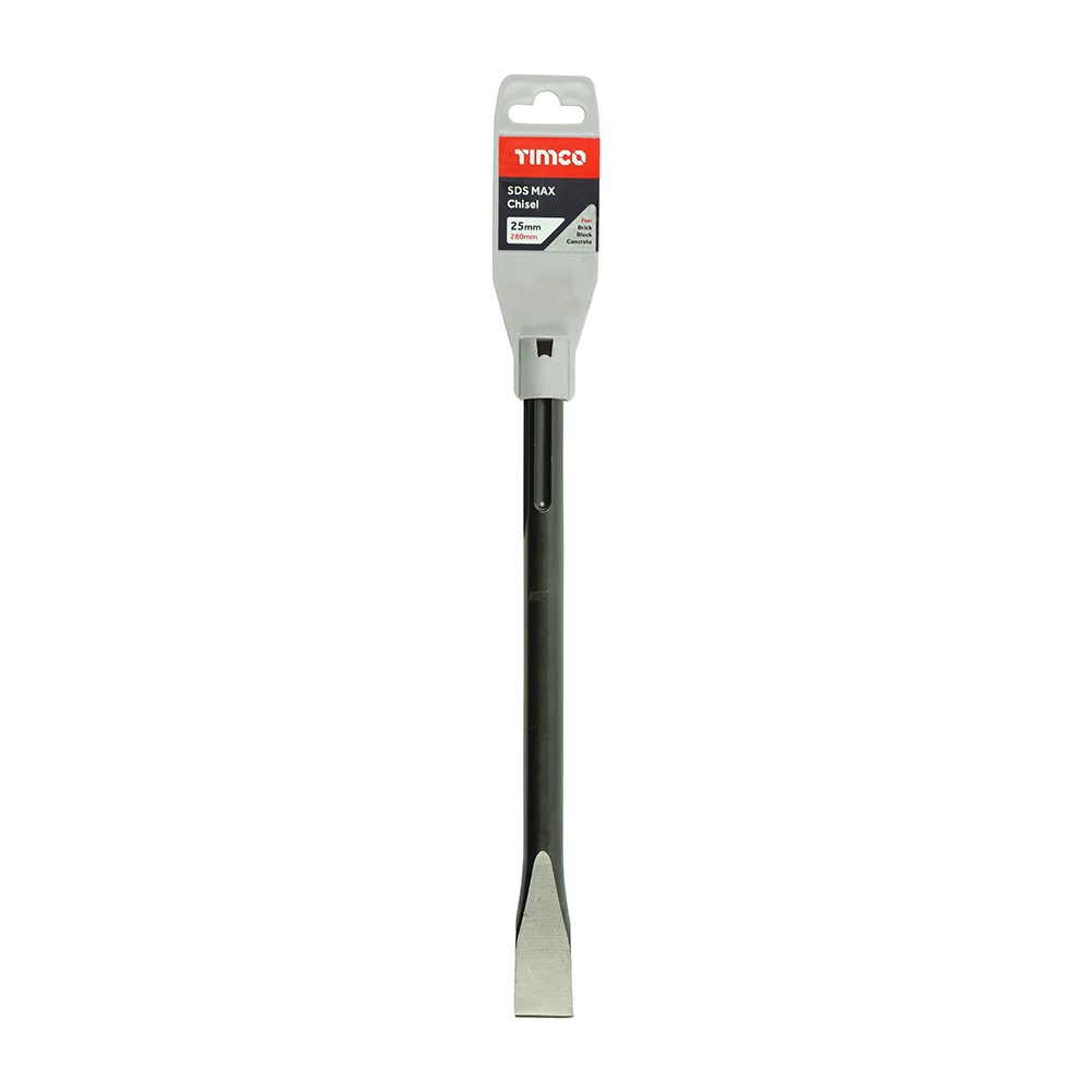 TIMCO SDS Max Steels - Chisel 25 x 280mm