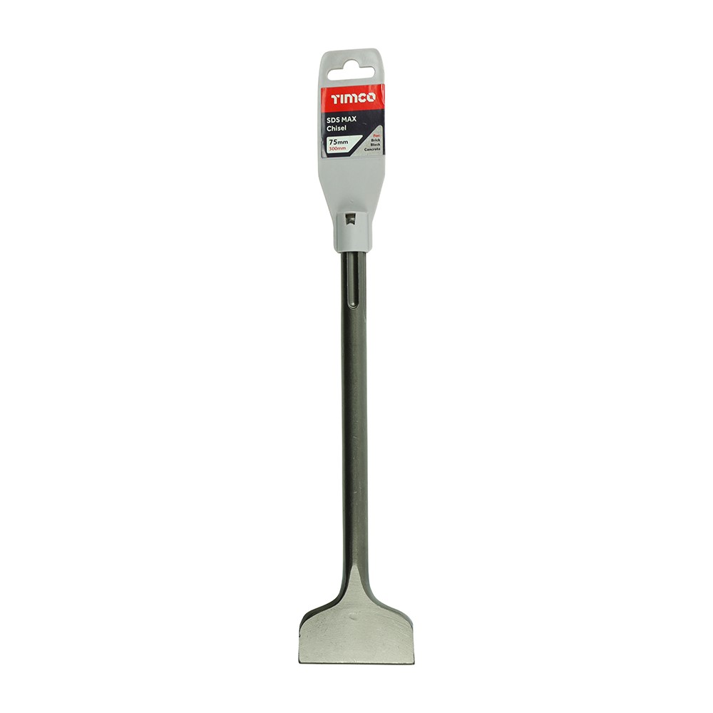 TIMCO SDS Max Steels - Extra Wide Chisel 75 x 300mm