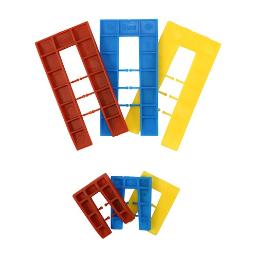 TIMCO Assorted Horseshoe Shims 1.0, 3.0, 5.0, 6.0mm (100 Bag)