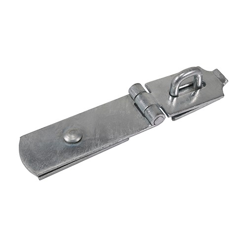 TIMCO Swivel Pattern Hasp & Staple - Heavy Duty - Hot Dipped Galvanised 8