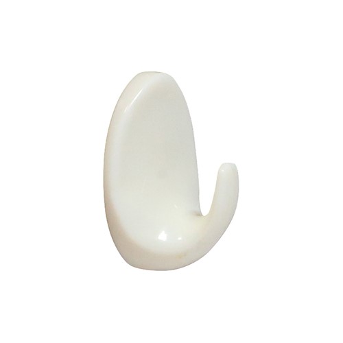 TIMCO Oval Self-Adhesive Hooks - Small 37.5 x 28.0mm (5)