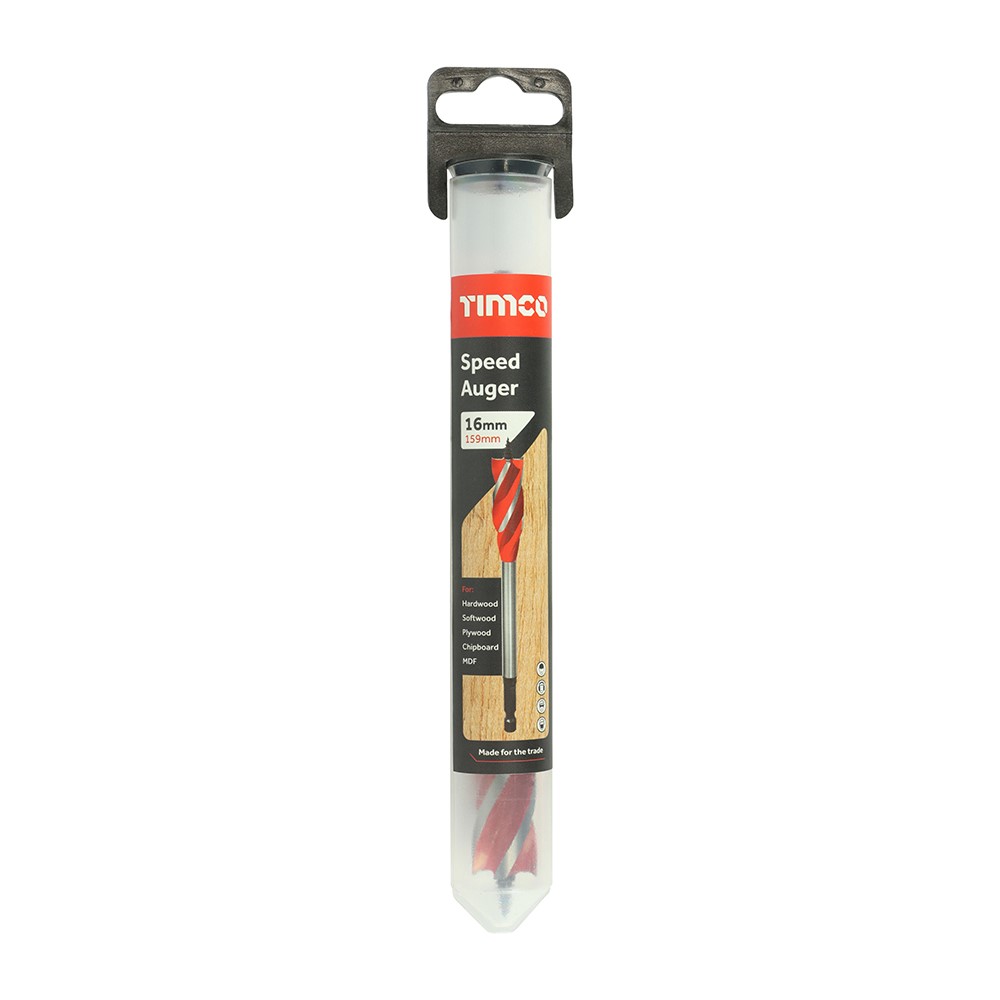 TIMCO Hex Shank Speed Auger Bit 16.0 x 159mm
