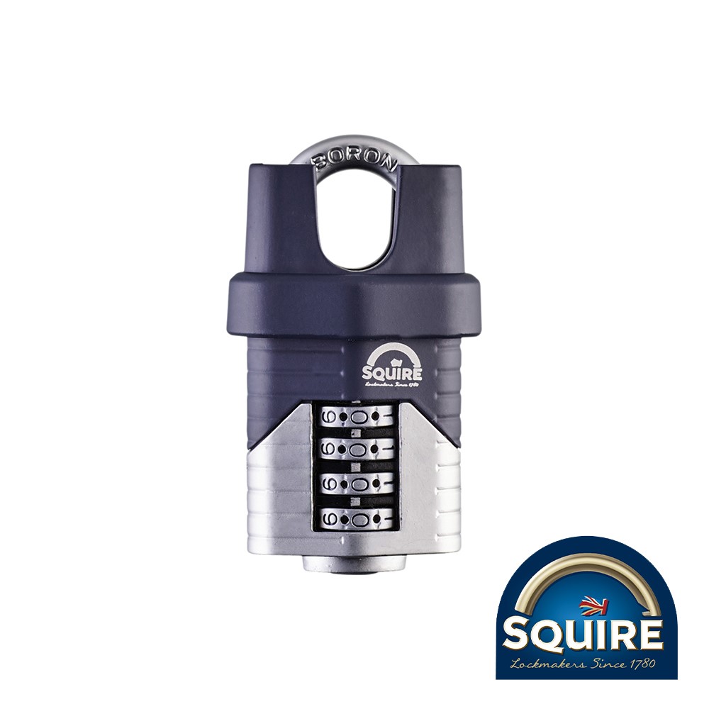 TIMCO Vulcan Combination Padlock - Boron Closed Shackle - 40CS 40mm