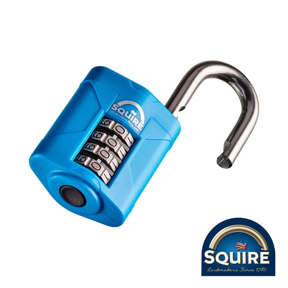 TIMCO Combination Padlock - Stainless Steel Open Shackle - CP50S 50mm