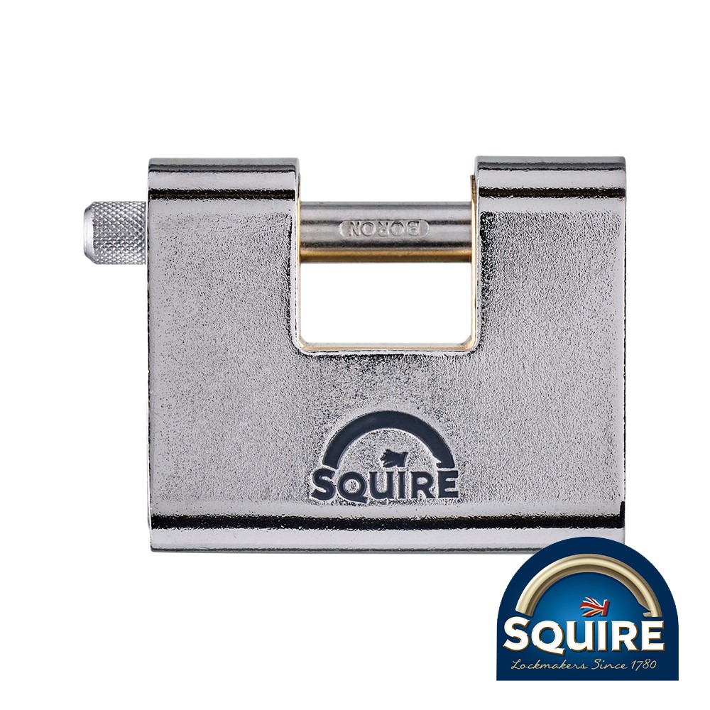 TIMCO Armoured Brass Block Lock - ASWL2 80mm