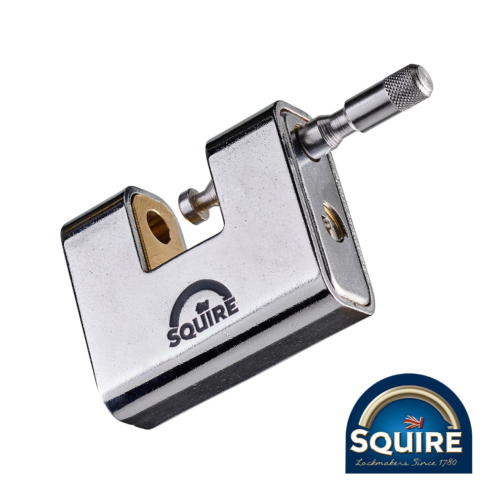 TIMCO Armoured Brass Block Lock - ASWL2 80mm
