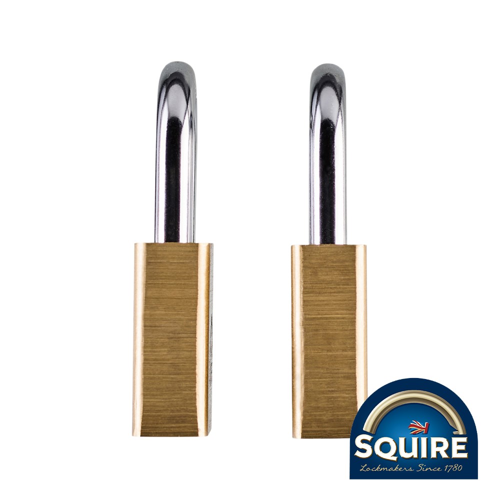 TIMCO Premium Brass Lion Padlock - Keyed Alike - LN5T 50mm (2 Pack)