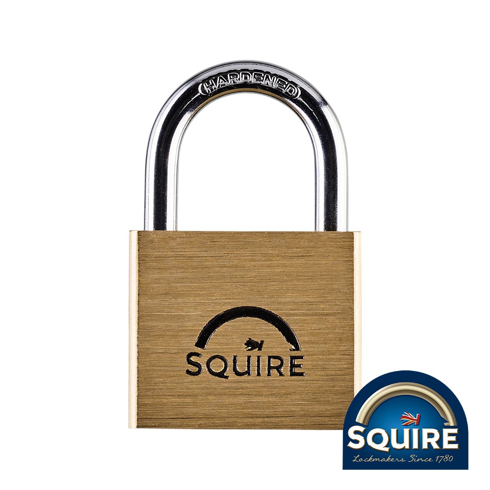 TIMCO Premium Brass Lion Padlock - LN4 40mm