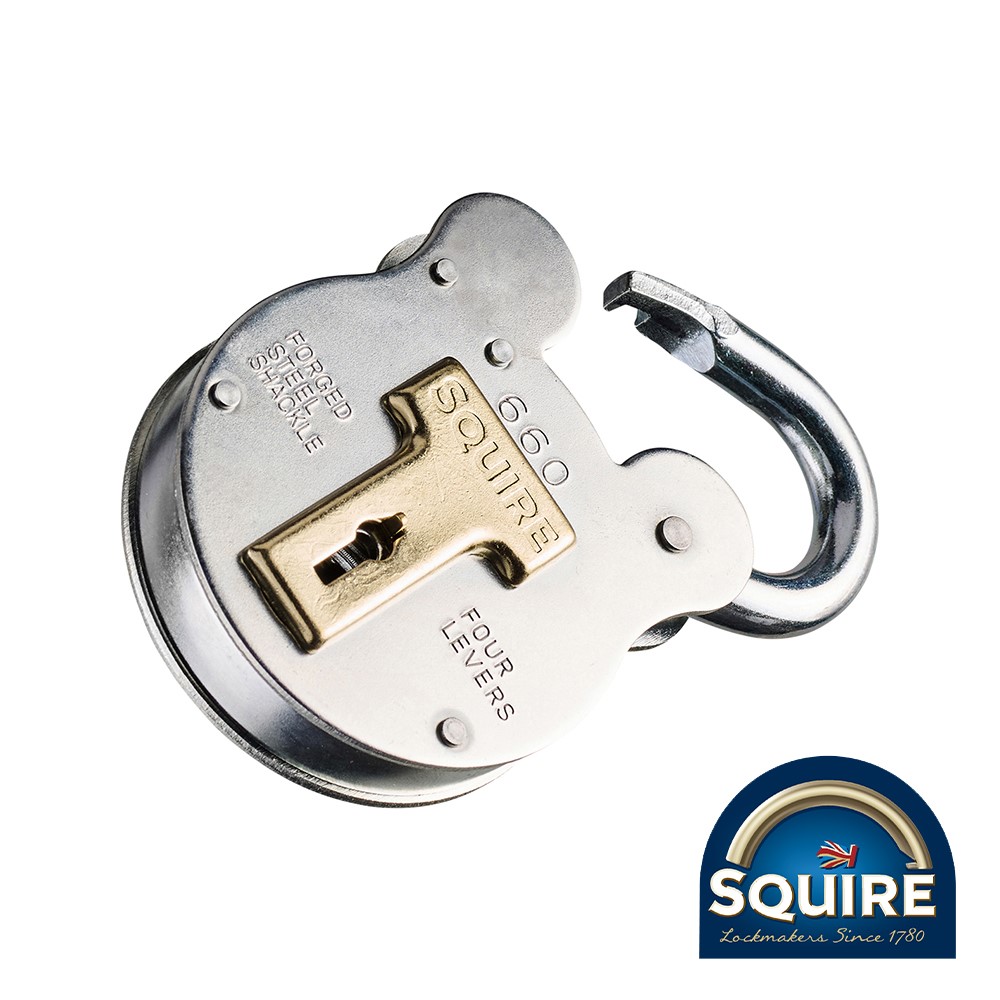 TIMCO Old English 4 Lever Padlock - 660 60mm