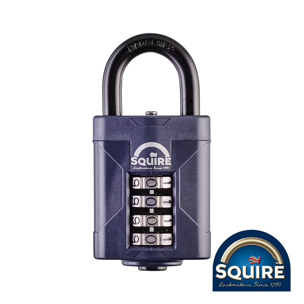 TIMCO Combination Padlock - Steel Open Shackle - CP50 50mm