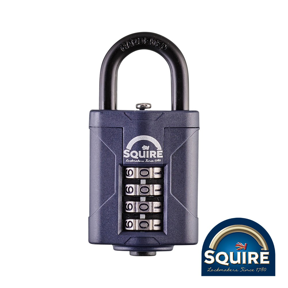 TIMCO Combination Padlock - Steel Open Shackle - CP40 40mm