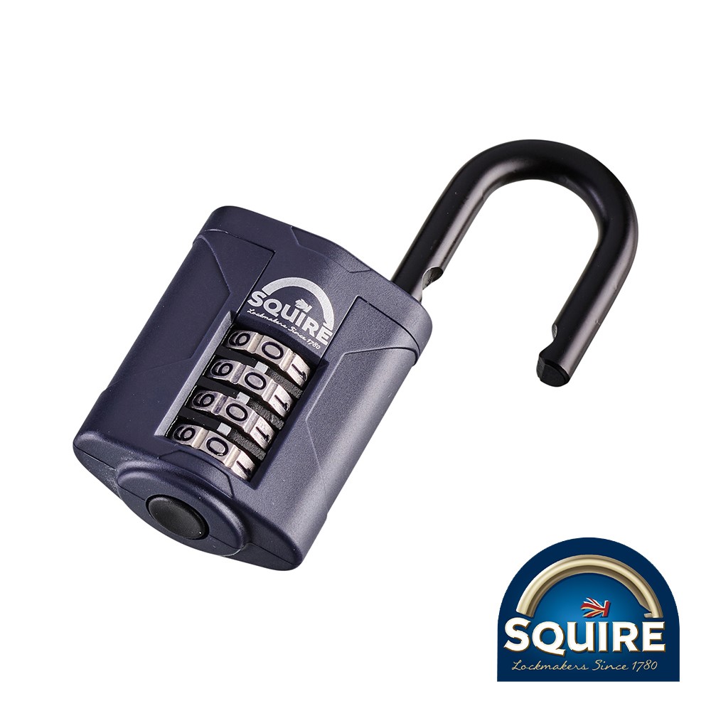 TIMCO Combination Padlock - Steel Open Shackle - CP40 40mm