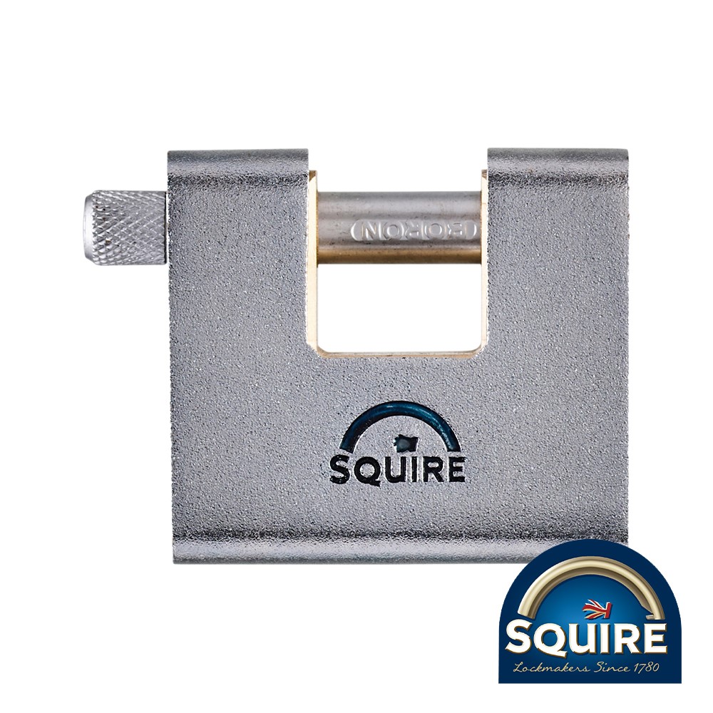 TIMCO Armoured Brass Block Lock - ASWL1 60mm