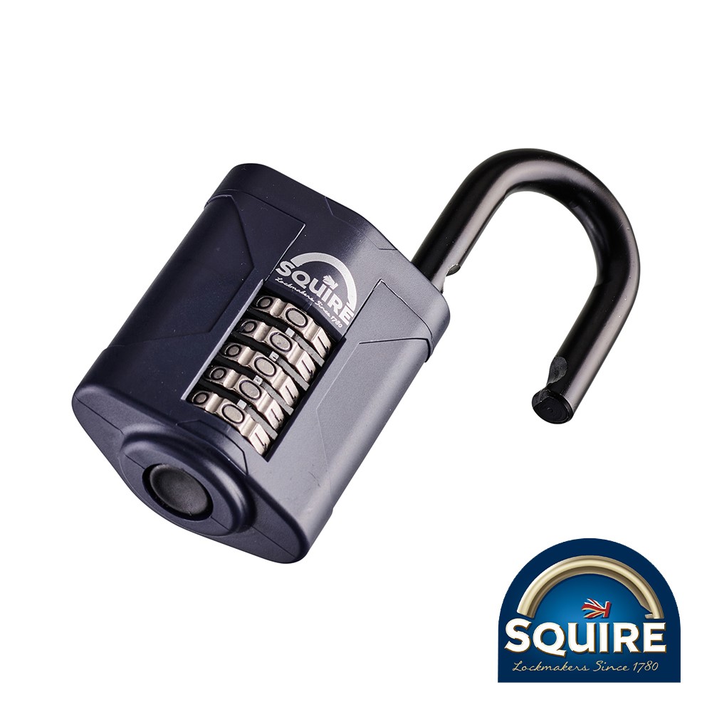 TIMCO Combination Padlock - Steel Open Shackle - CP60 60mm