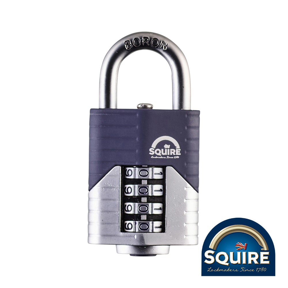 TIMCO Vulcan Combination Padlock - Boron Open Shackle - 40 40mm