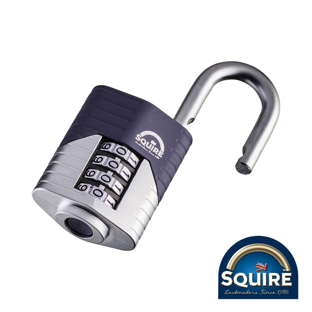 TIMCO Vulcan Combination Padlock - Boron Open Shackle - 40 40mm