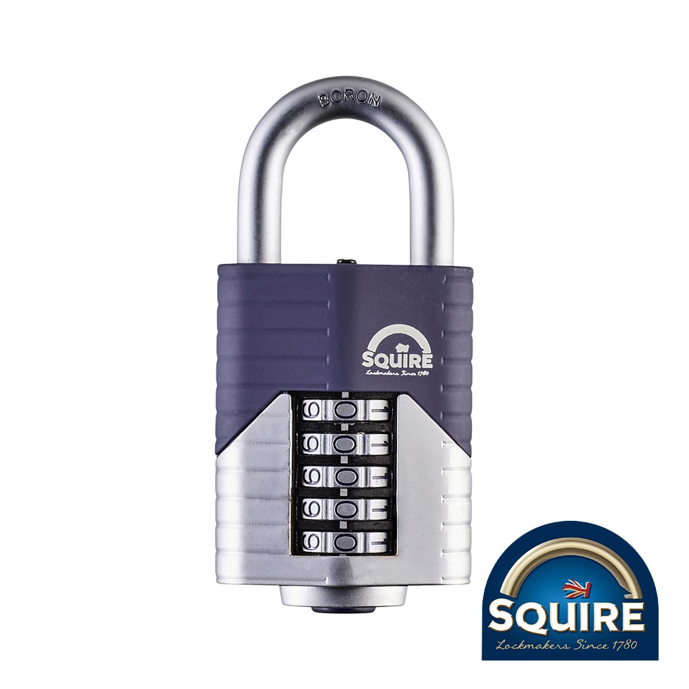 TIMCO Vulcan Combination Padlock - Boron Open Shackle - 60 60mm