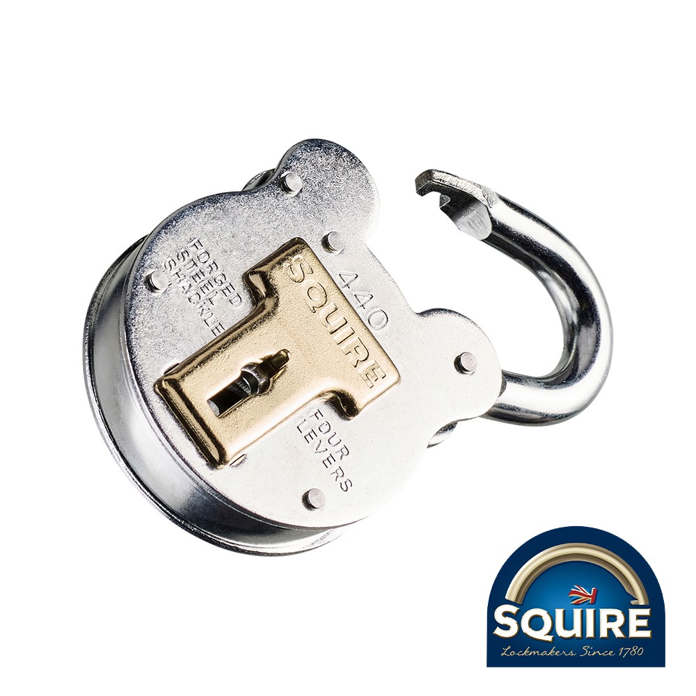 TIMCO Old English 4 Lever Padlock - 440 40mm