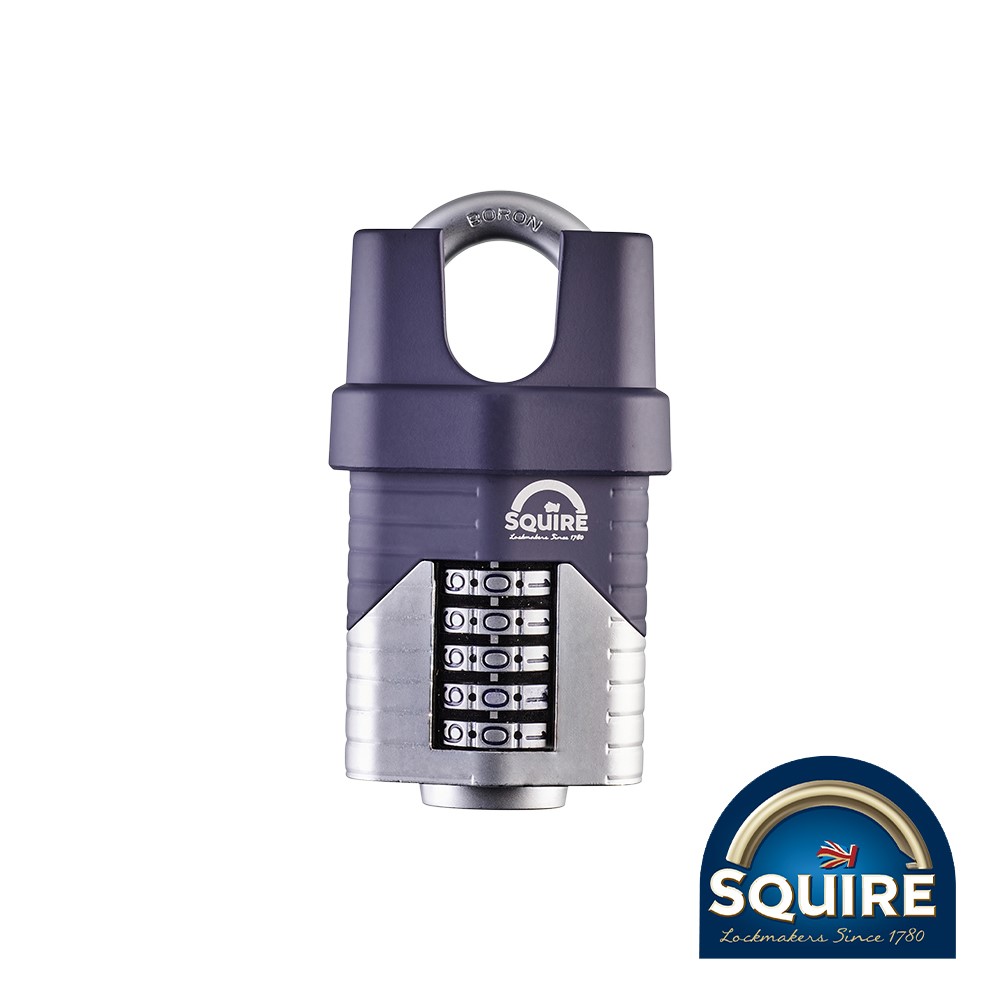 TIMCO Vulcan Combination Padlock - Boron Closed Shackle - 60CS 60mm