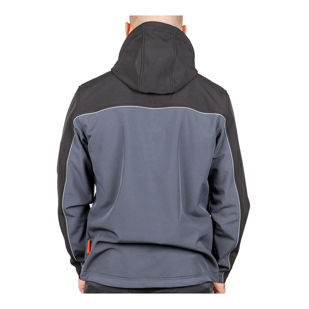 TIMCO Soft Shell Jacket - Grey/Black X Large