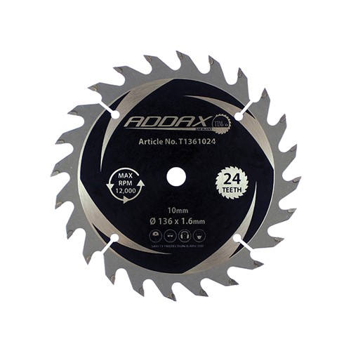 TIMCO Handheld Cordless Circular Saw Blade 136 x 10mm x 24T