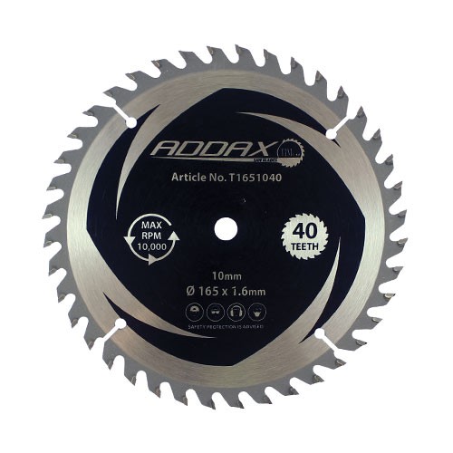 TIMCO Handheld Cordless Circular Saw Blade 165 x 10mm x 40T