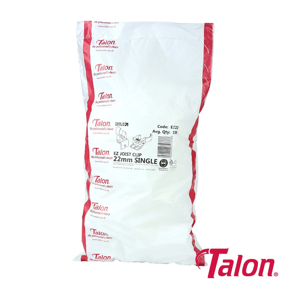 TIMCO EZ Joist Clip - White - EZ22 22mm (100 Bag)