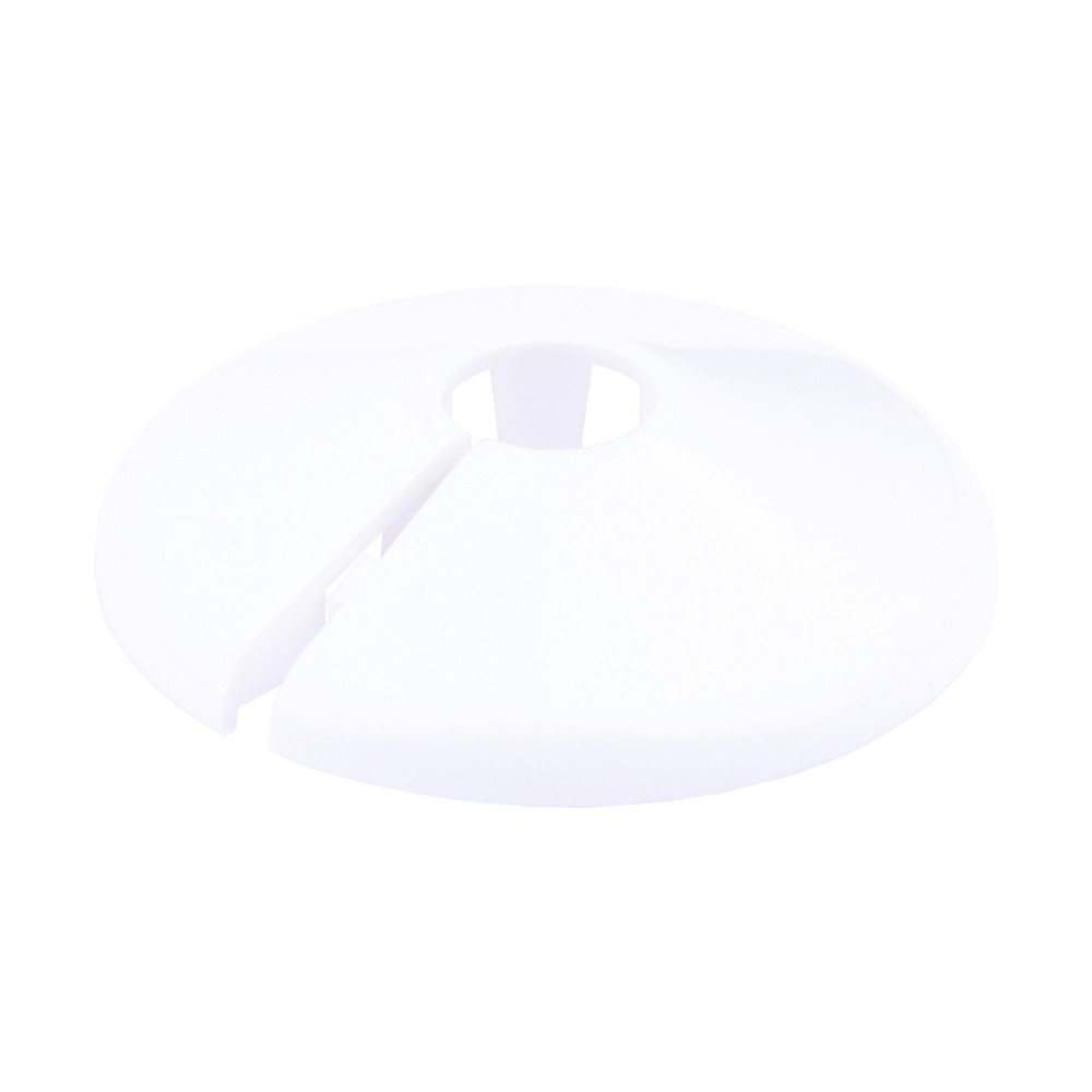 TIMCO White Plastic Pipe Collar 10mm (10 Pack)