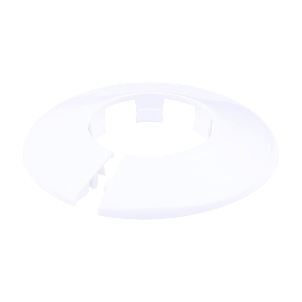 TIMCO White Plastic Pipe Collar 42mm (5 Pack)