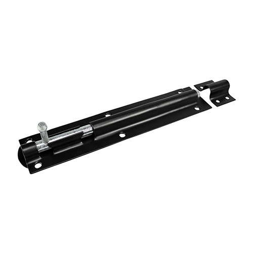 TIMCO Straight Tower Bolt - Black 8