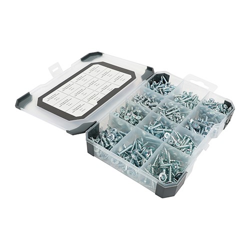 TIMCO Mixed Tray - Self-Tapping Screws  Zinc 475 Pack