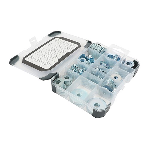 TIMCO Mixed Tray - Washers - Zinc 291 Pack
