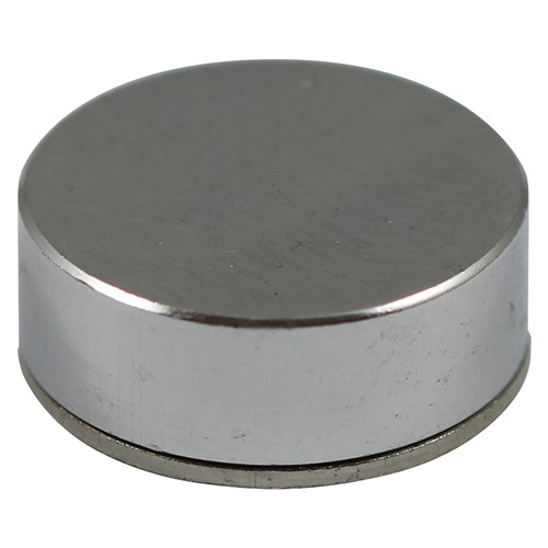 TIMCO Threaded Screw Caps - Solid Brass - Polished Chrome 18mm (4 Pack)